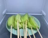 Foto langkah ke 3 dari resep Es Kul Kul Buah Melon.
