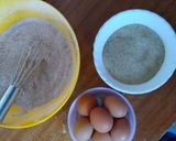 A picture of step 2 of Chocolate sponge # mums recipe.