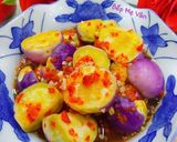 Hình bước làm 5 của món Cà pháo muối xổi