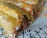 A picture of step 5 of Leek Dolmades.