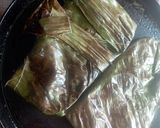 A picture of step 6 of Gondhoraj Pabda Paturi/ Kafir lime fish paturi.