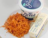 A picture of step 1 of Carrot Cake.