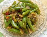 Foto langkah ke 3 dari resep Oseng buncis,sedap simple cuma 10 menit.