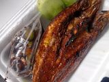 Ikan Salem bakar bumbu kuning