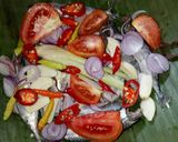 Foto langkah ke 4 dari resep Tim Ikan Khas Banjar (Iwak Batu'up) #Dandelion.