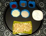 A picture of step 1 of Lotus sweet.