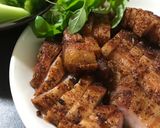 Hình bước làm 2 của món Ba chỉ một nắng