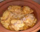 Une image de l'étape 5 de Tajine marocain au poulet, légumes et olives.