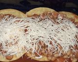 Enchilada virslis-babbal rétegezve glutén és tejmentesen recept fázis 6 fotója