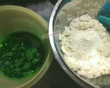 Foto langkah ke 6 dari resep Proll Roti Tawar Pandan.
