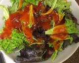 A picture of step 2 of Air fried fish with sweet chilli leafs.