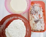 Foto langkah ke 3 dari resep Cumi goreng tepung / Calamary.