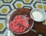 A picture of step 2 of Coconut Burfi.