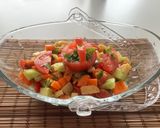 A picture of step 4 of Potato salsa (Summer Salad).