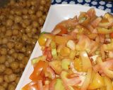 A picture of step 4 of Indian chole.