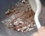 A picture of step 1 of Jackfruit chocolate waffles.