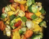A picture of step 6 of Stir fry tofu with veggies.