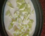 A picture of step 2 of Cucumber Raita.