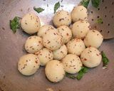 A picture of step 10 of Suji Rice balls /Rava Rice Kozhukattai.