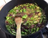 Une image de l'étape 6 de Chou cima sauté au persil plat,oignon rouge et graisse de canard.