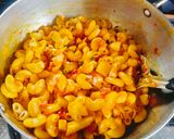A picture of step 3 of Chilli Capsicum Macaroni 🍛.