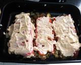 Foto del paso 4 de la receta: Salmón al horno con jamón serrano y queso