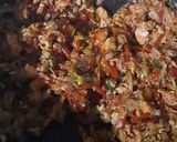 A picture of step 10 of Chicken Spring Roll.