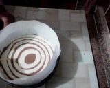 صورة لخطوة 4 من وصفة كيكه الزيبرا بالنقشه الجميله
