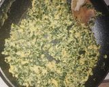Spenótos-tojásos farfalle recept fázis 3 fotója