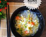 Foto langkah ke 3 dari resep Mie hun kuah telur.
