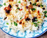 A picture of step 1 of Ghee Rice.