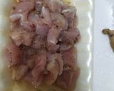 苦茶油雞肉炒高麗菜的食譜步驟1照片