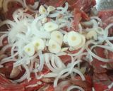 A picture of step 8 of Soup and Sandwich Batch 16.