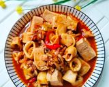 Foto langkah ke 6 dari resep Tumis Cumi Tahu ala Warteg.