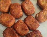 A picture of step 3 of Golden square chilli bread manchurian.
