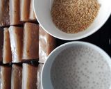 Hình bước làm 3 của món Chuối hấp #bepvang hạnh phúc