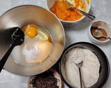 Hokkaidótökös-mogyoróvajas pite (Gluténmentes) recept fázis 1 fotója
