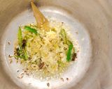 A picture of step 3 of Methi mutter pulao.