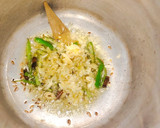 A picture of step 3 of Methi mutter pulao.