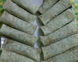 A picture of step 6 of Veg Spring Rolls.