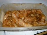 Pasta con Pollo en Salsa Blanca