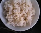 A picture of step 1 of Leftover rice cutlet.