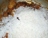 A picture of step 7 of Dehli Biryani.