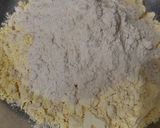 A picture of step 1 of Besan ki roti.