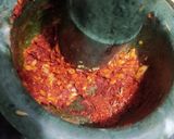 A picture of step 2 of Gavar potato nutty sabji.