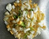 Foto del paso 4 de la receta: Ensalada de pasta con brócoli y coliflor