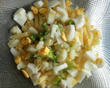 Foto del paso 4 de la receta: Ensalada de pasta con brócoli y coliflor