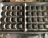A picture of step 5 of Chocolate waffles.