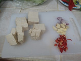 Tumis Tahu Halus Pedas