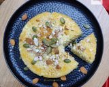 A picture of step 10 of Chena Poda - Odia Burnt Cheese Cake.
